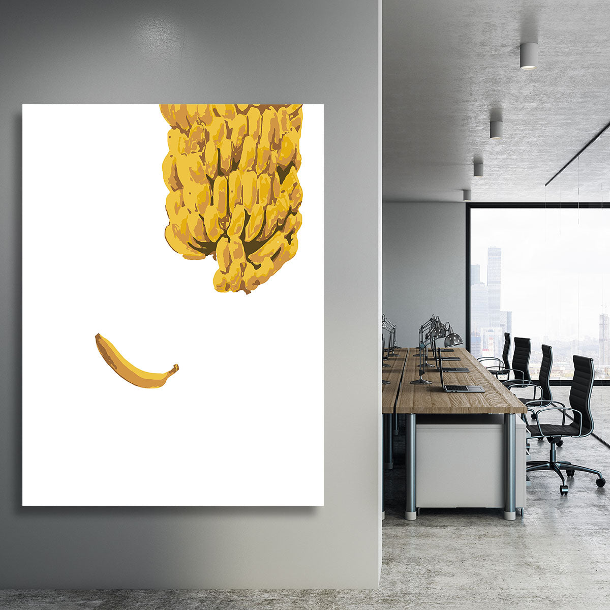 Bananas Canvas Print or Poster - 1x - 3