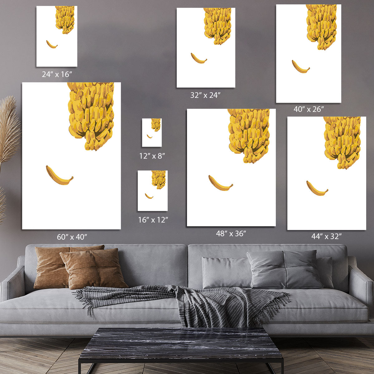 Bananas Canvas Print or Poster - 1x - 7