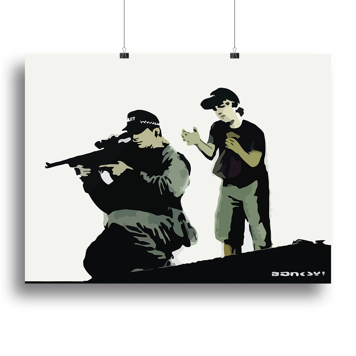Banksy Police Sniper Poster - Unframed