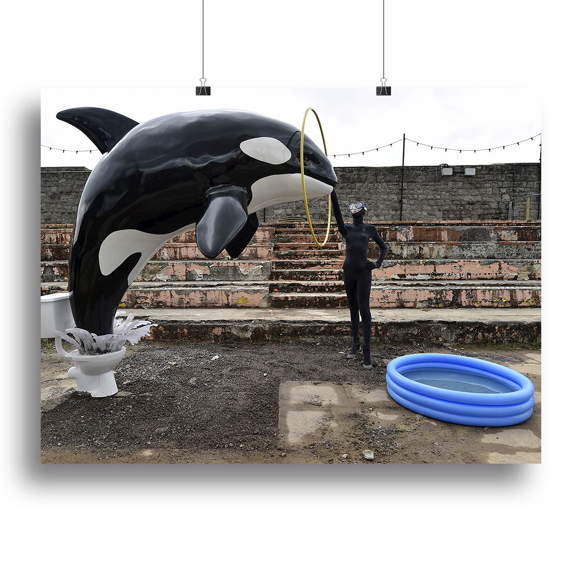 Banksy Seaworld Poster - Unframed