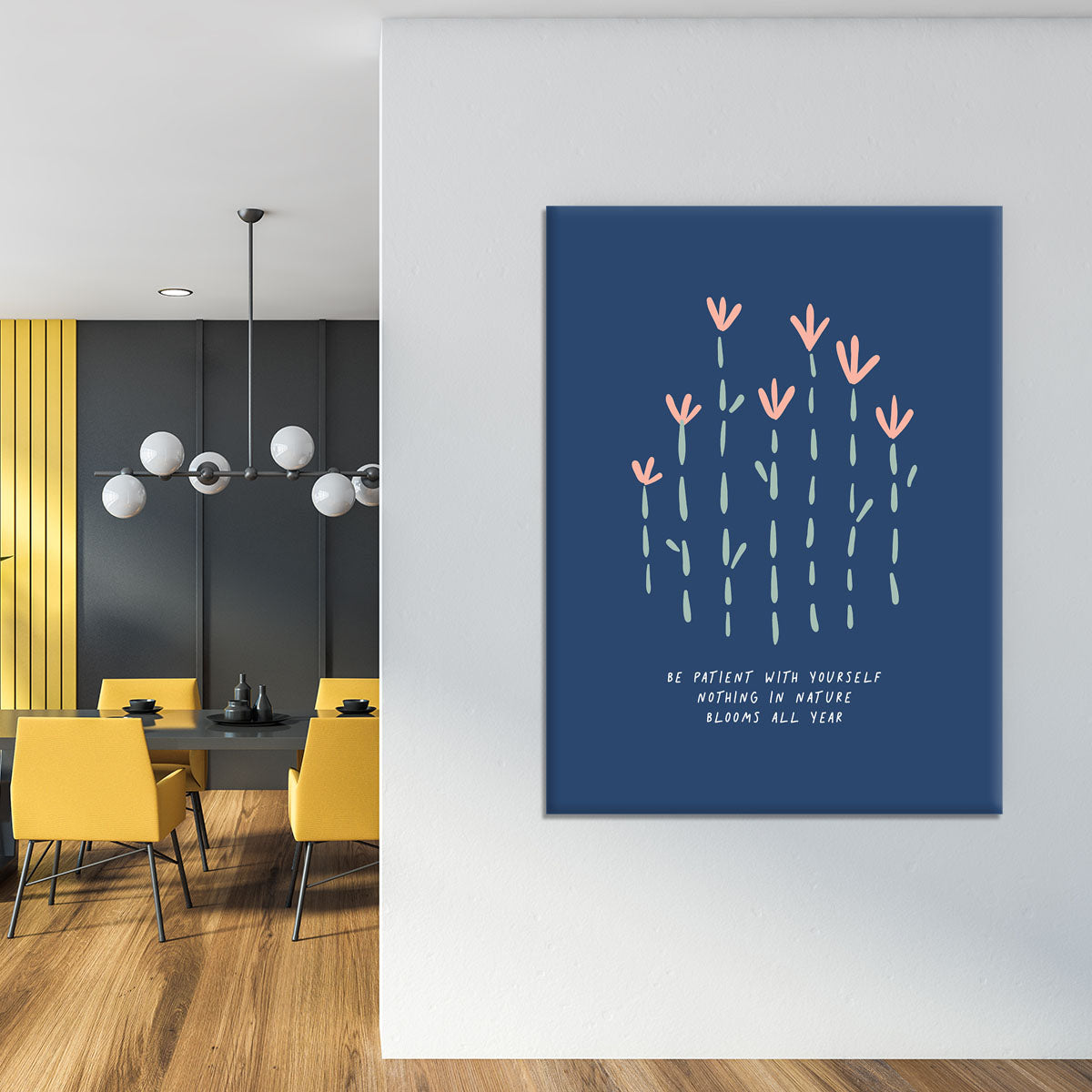 Be Patient Canvas Print or Poster - Canvas Art Rocks - 4