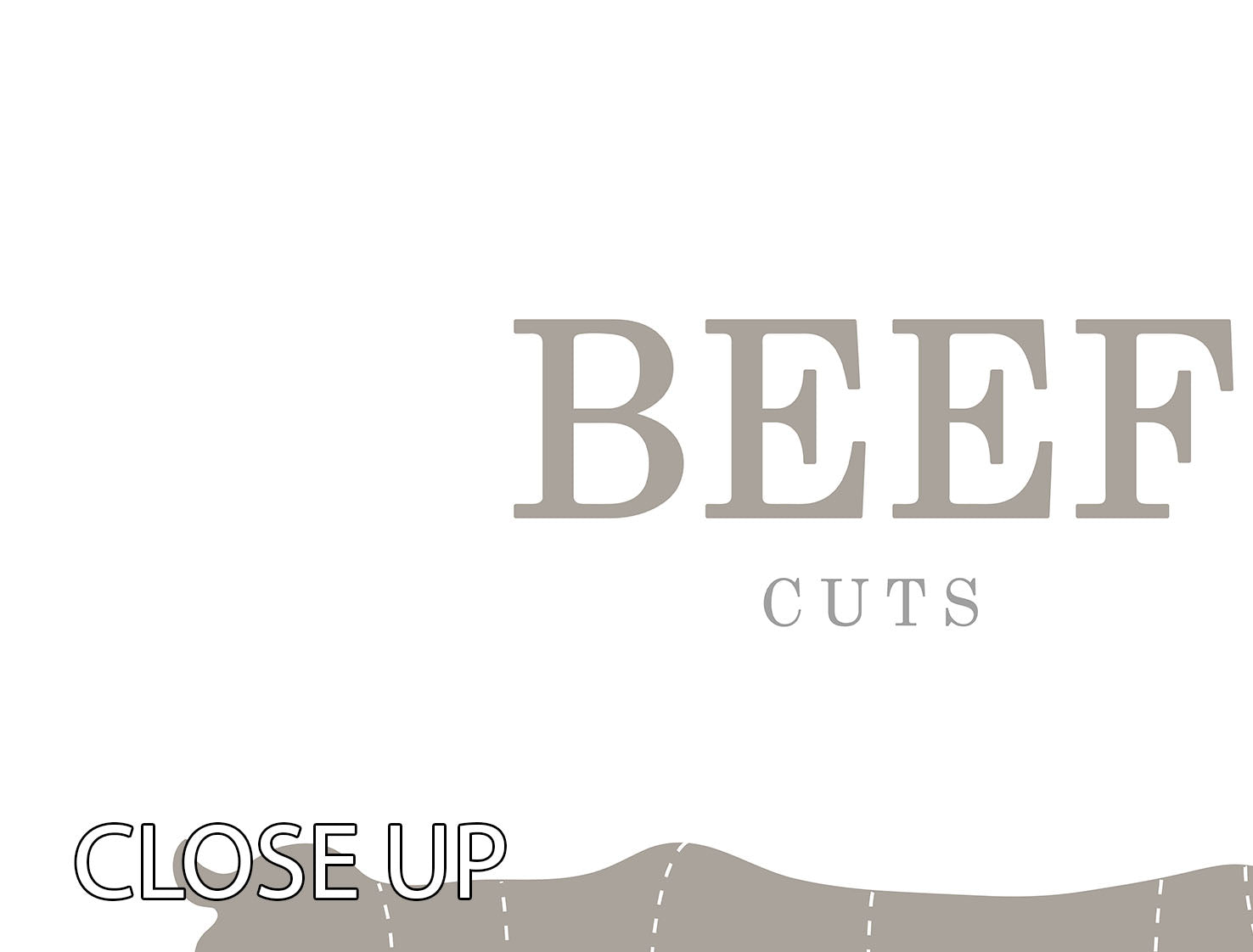 Beef Cuts 3 Split Panel Canvas Print - Canvas Art Rocks - 3