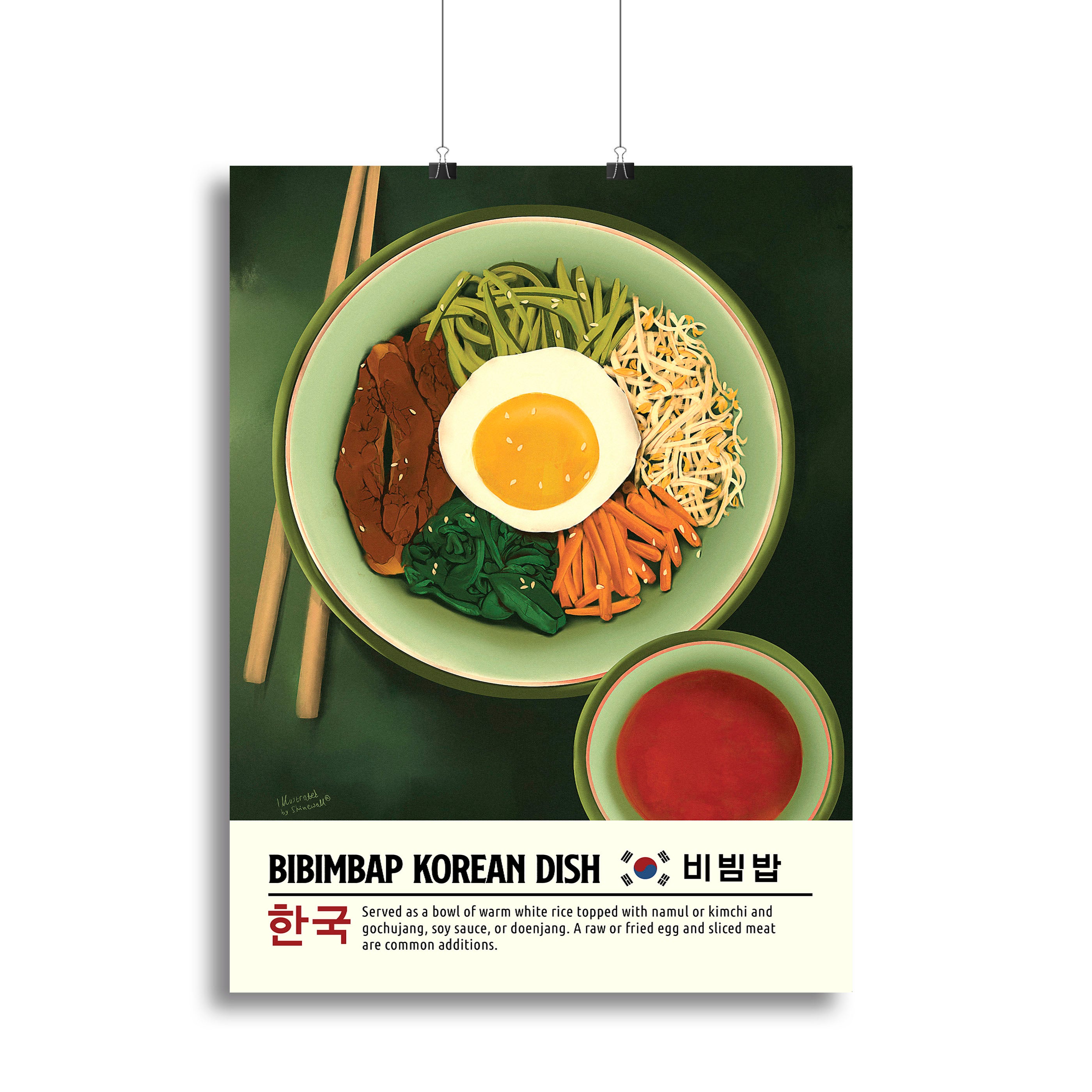 Bibimbap Canvas Print or Poster - Canvas Art Rocks - 2