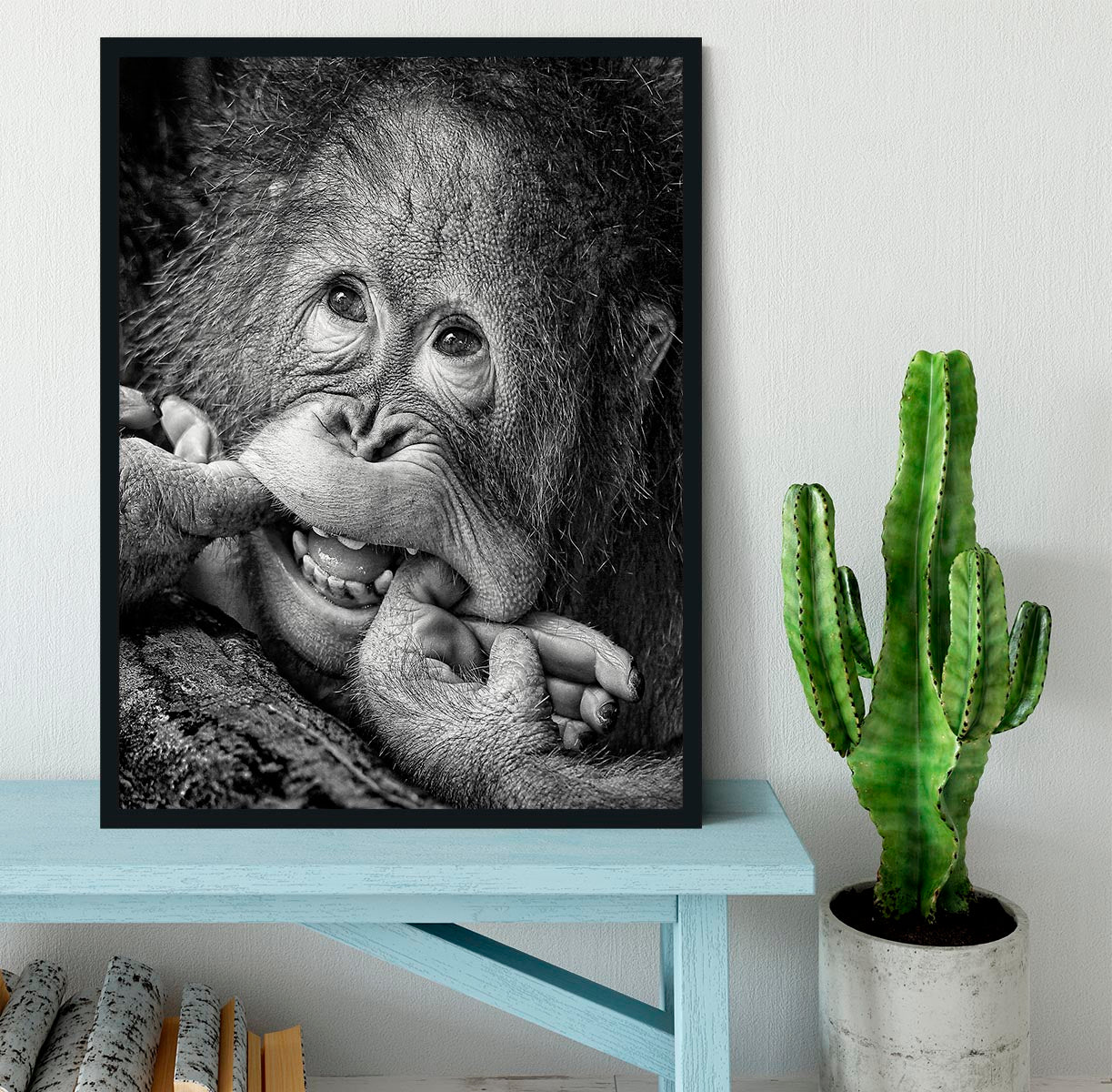 Big Smile Please Framed Print - 1x - 2