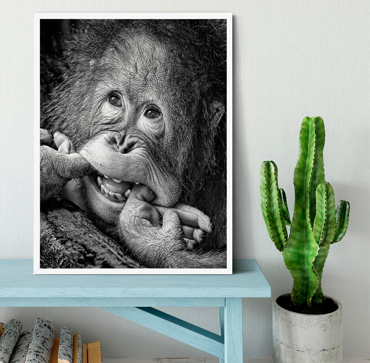 Big Smile Please Framed Print - 1x -6