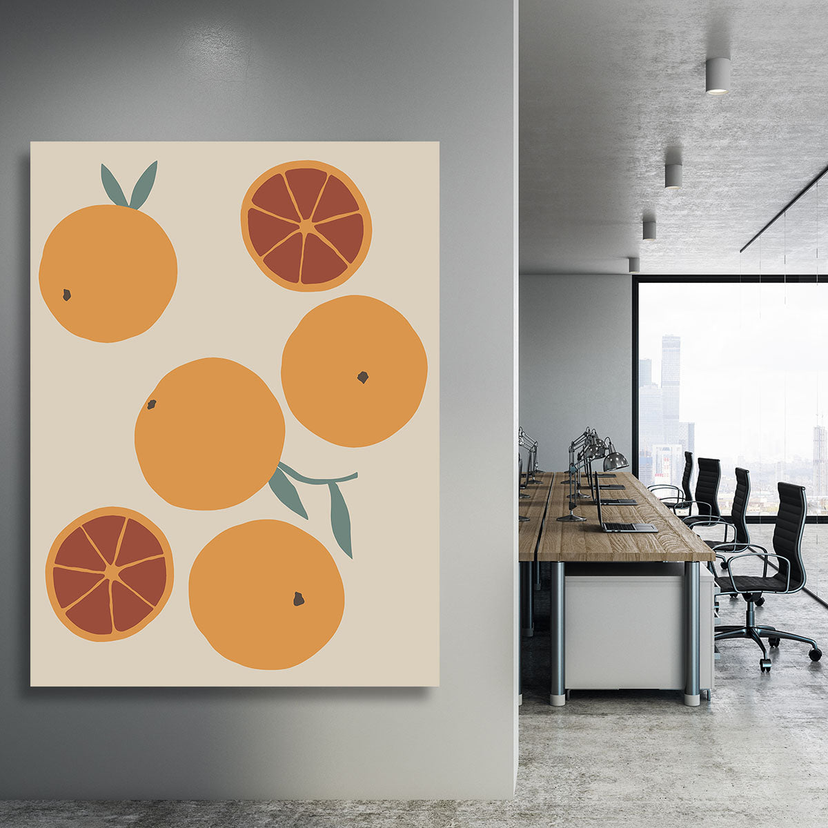 Blood Orange Canvas Print or Poster - 1x - 3