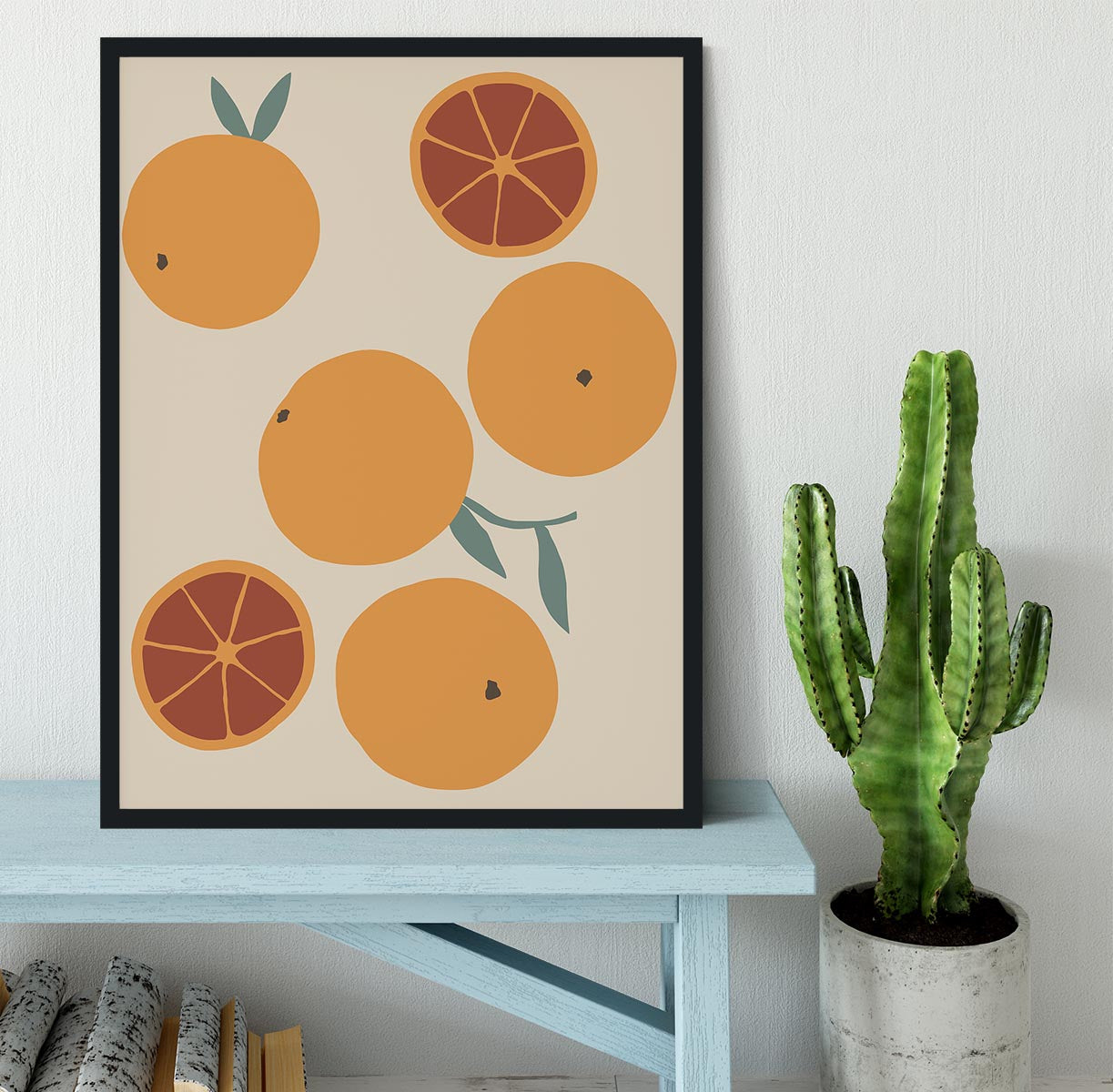 Blood Orange Framed Print - 1x - 2