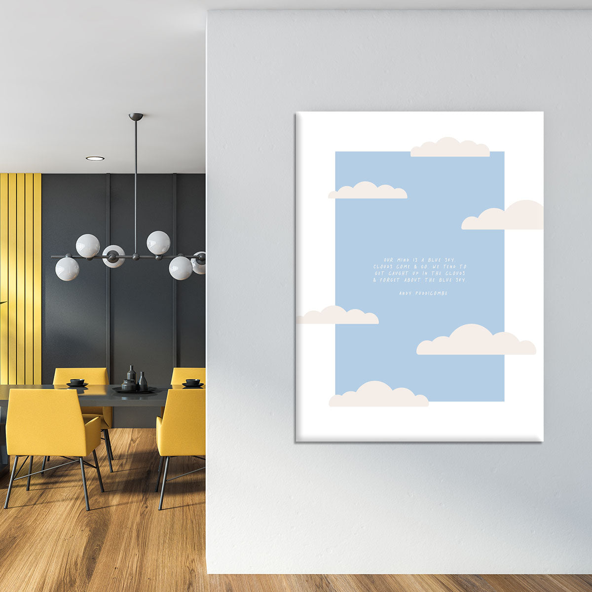 Blue Sky Canvas Print or Poster - Canvas Art Rocks - 4