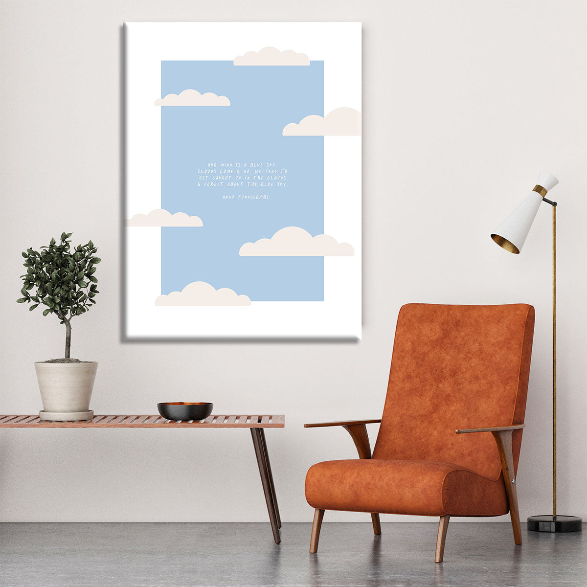 Blue Sky Canvas Print or Poster - Canvas Art Rocks - 6