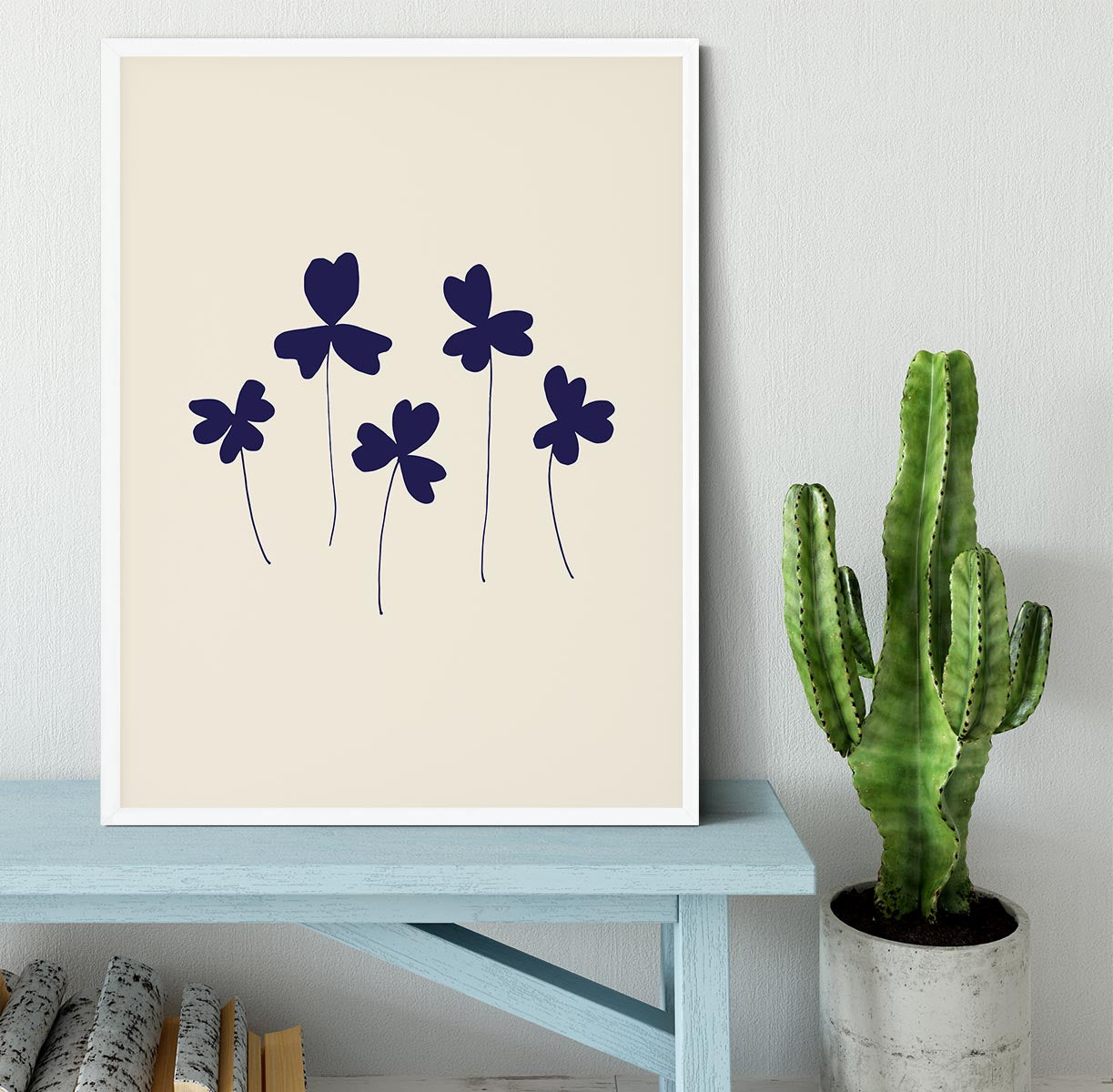 Blue Sorrel Framed Print - 1x -6