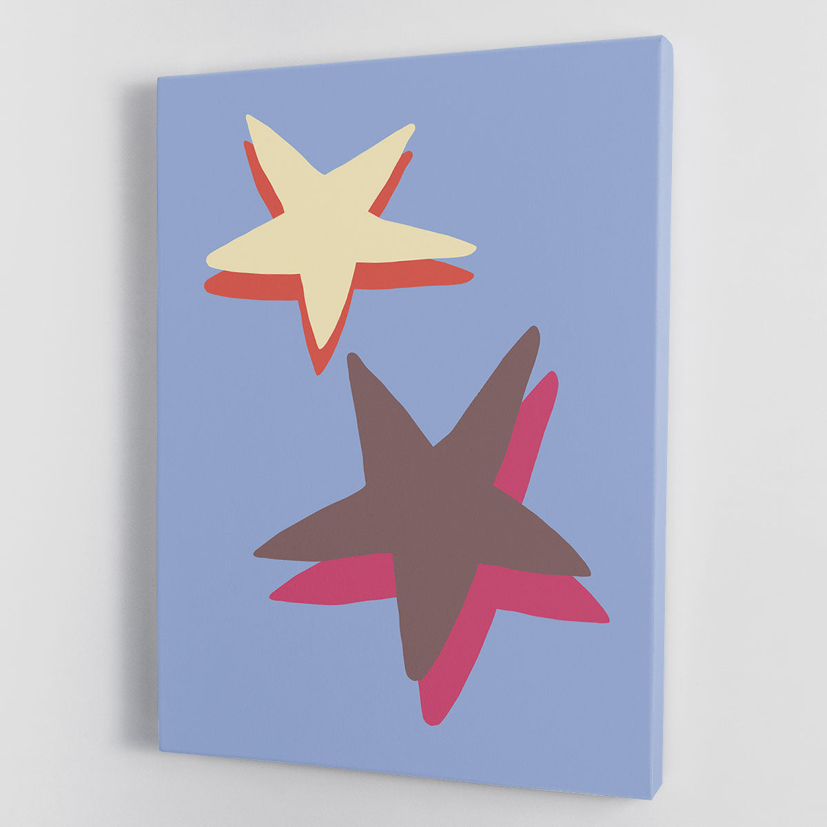 Blue Star Canvas Print or Poster - 1x - 1