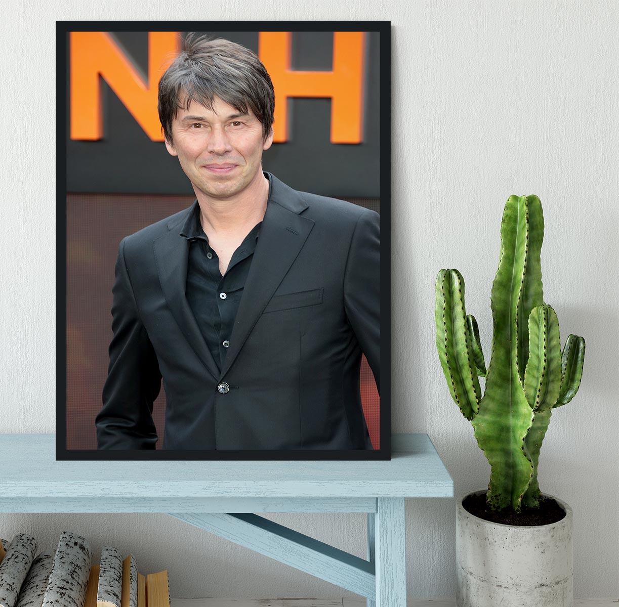 Brian Cox at the Oppenheimer premiere Framed Print - Canvas Art Rocks - 2