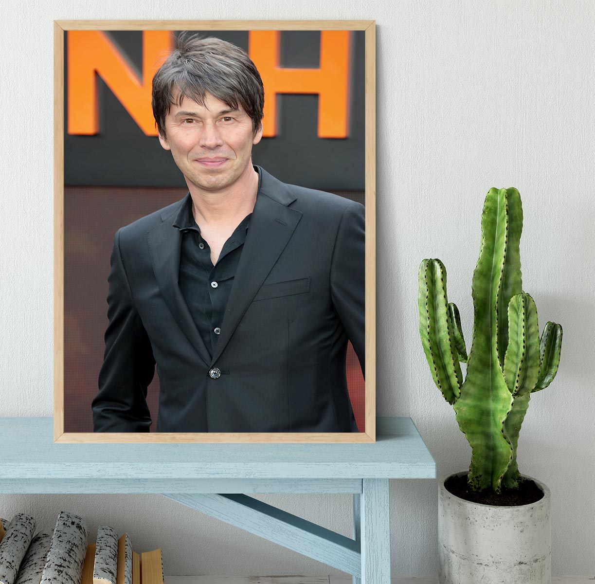 Brian Cox at the Oppenheimer premiere Framed Print - Canvas Art Rocks - 4