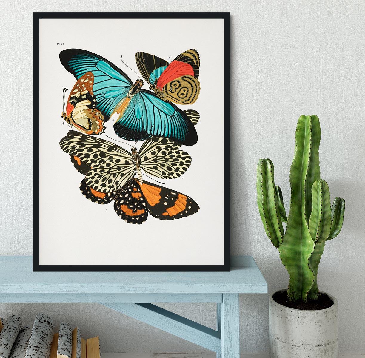 Butterflies Part 11 Framed Print - Canvas Art Rocks - 2