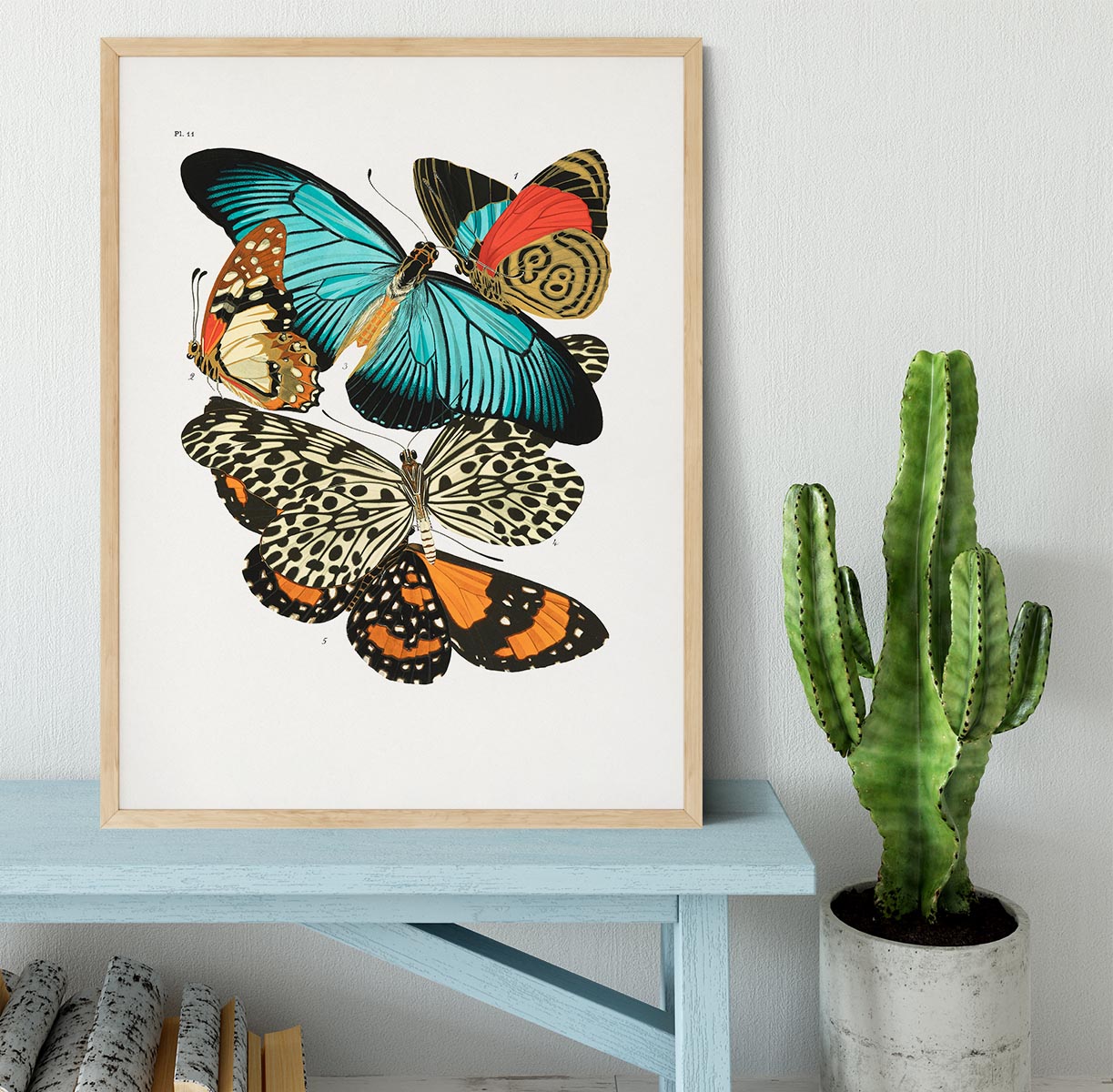 Butterflies Part 11 Framed Print - Canvas Art Rocks - 4