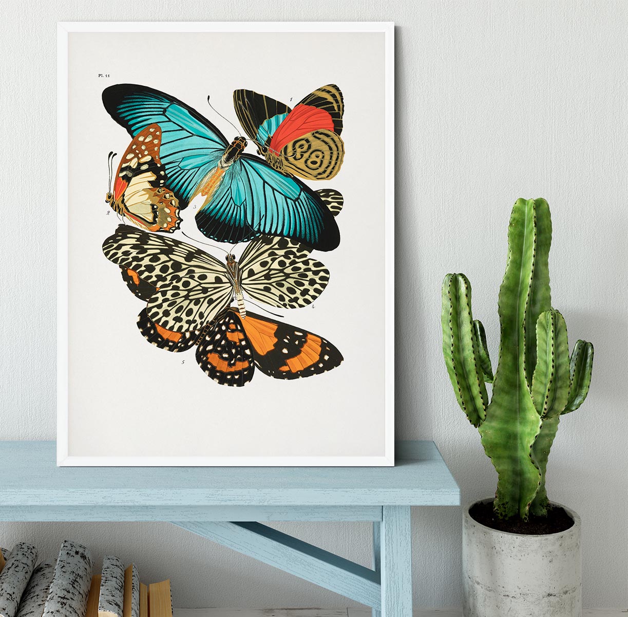 Butterflies Part 11 Framed Print - Canvas Art Rocks -6