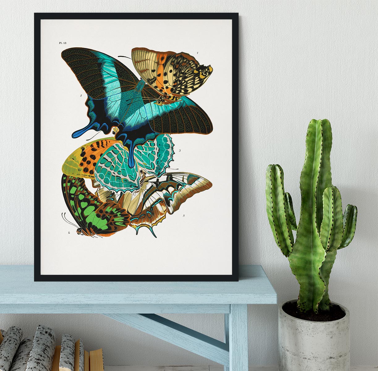 Butterflies Part 13 Framed Print - Canvas Art Rocks - 2