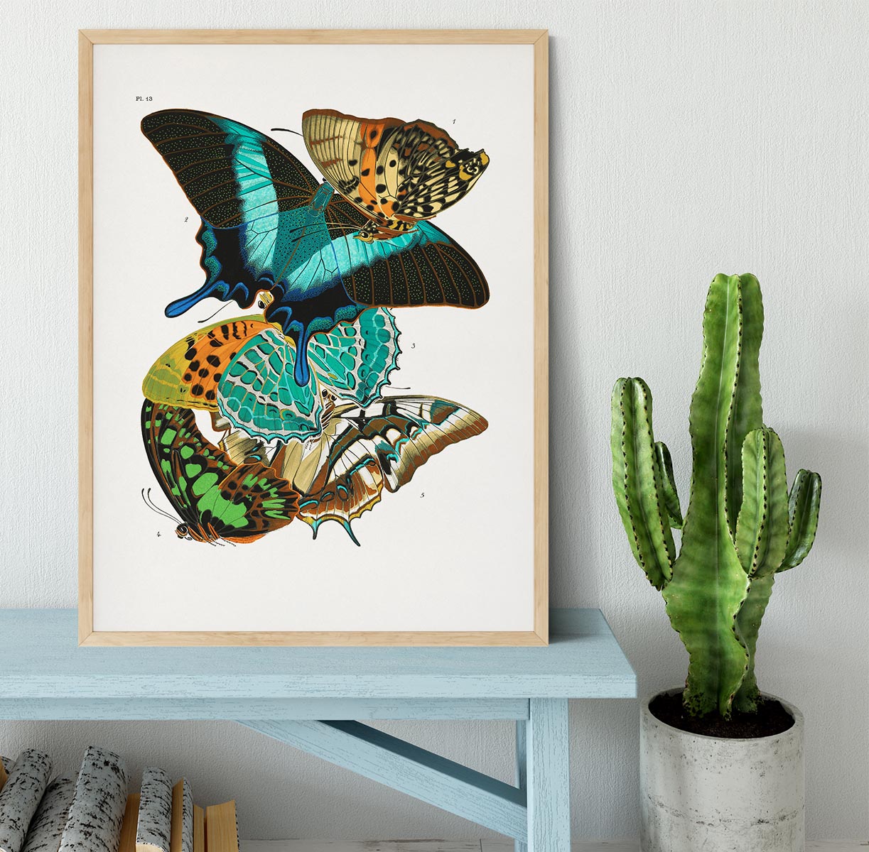 Butterflies Part 13 Framed Print - Canvas Art Rocks - 4