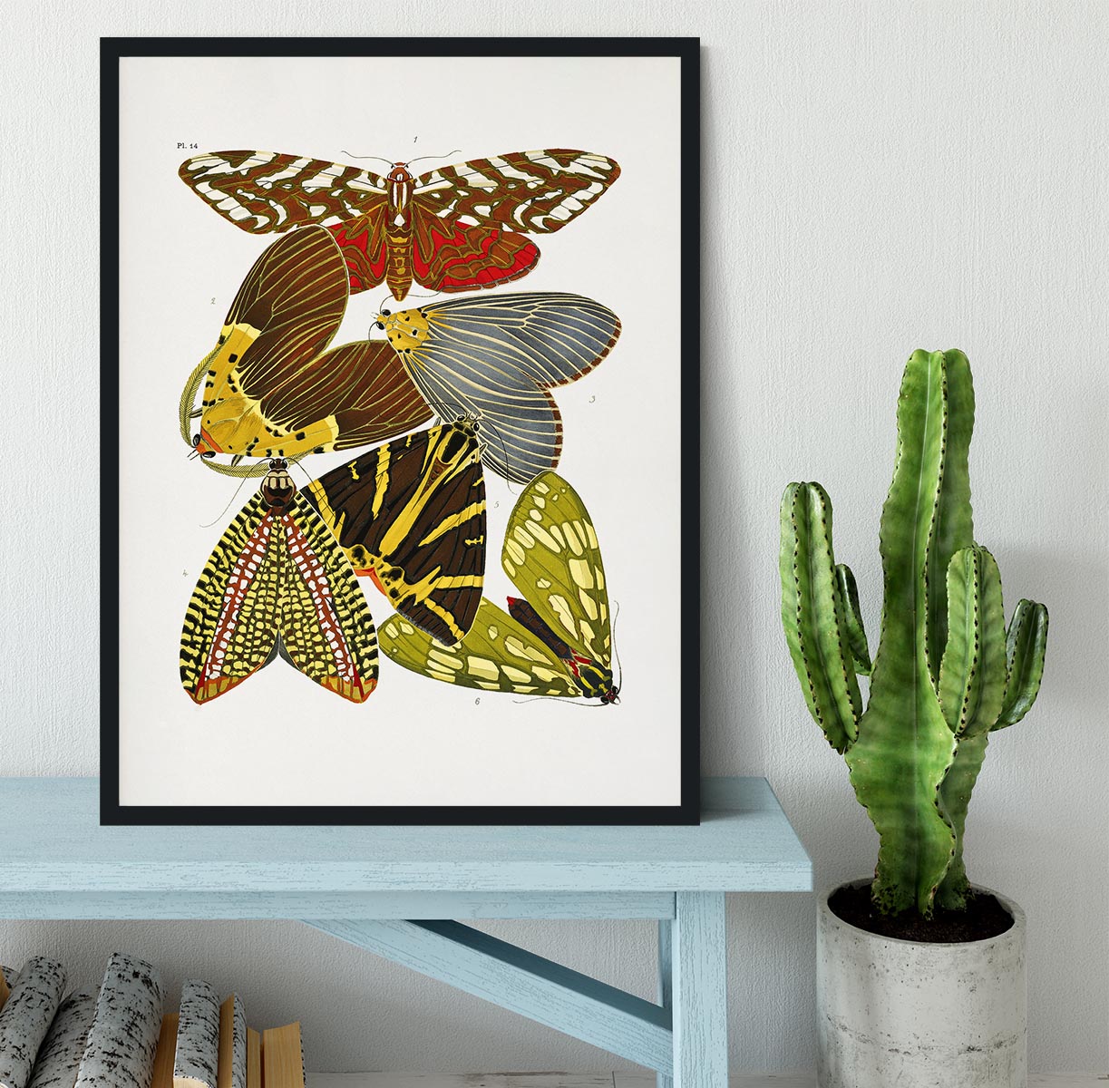 Butterflies Part 14 Framed Print - Canvas Art Rocks - 2