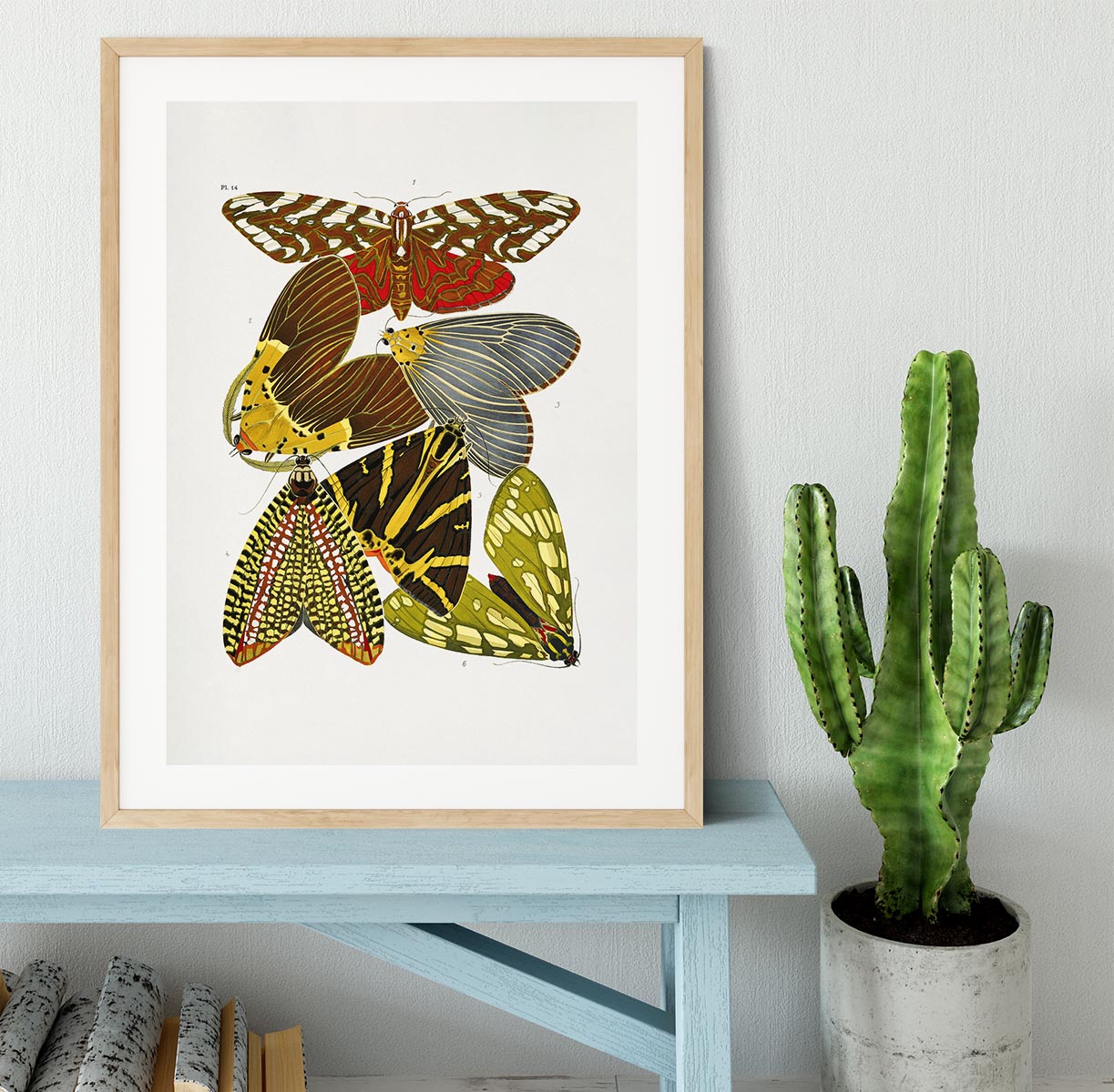 Butterflies Part 14 Framed Print - Canvas Art Rocks - 3