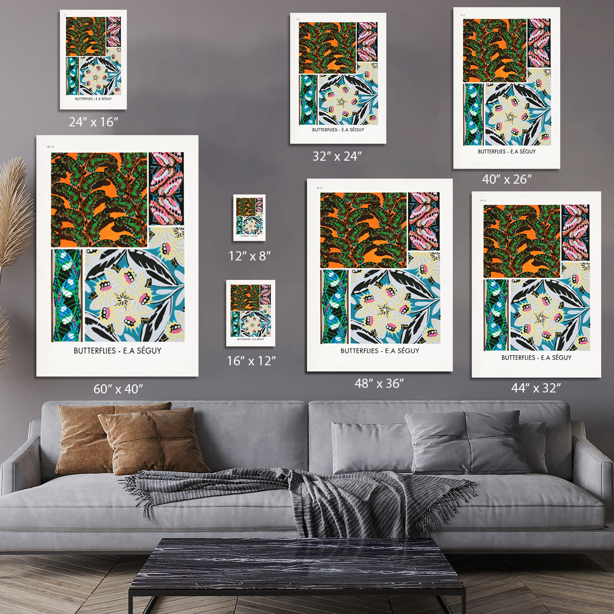 Butterflies Part 17 Canvas Print or Poster - Canvas Art Rocks - 7