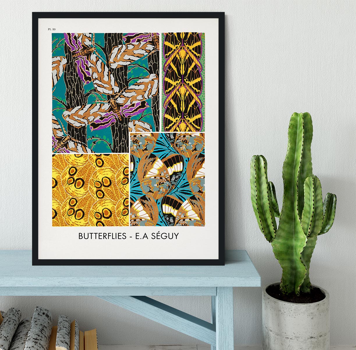 Butterflies Part 20 Framed Print - Canvas Art Rocks - 2