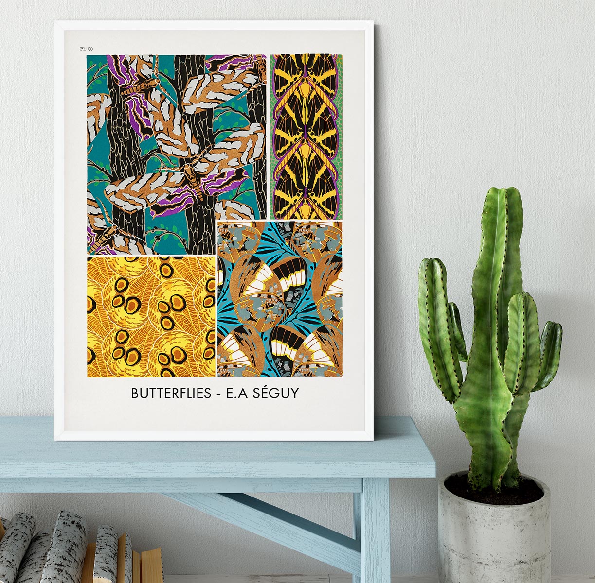 Butterflies Part 20 Framed Print - Canvas Art Rocks -6