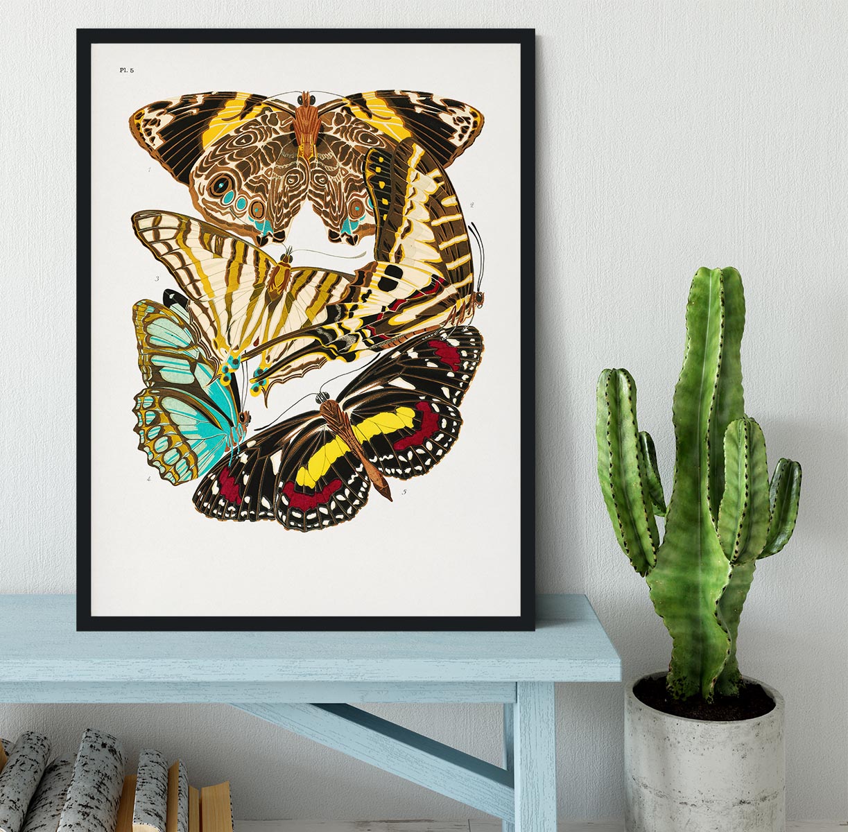 Butterflies Part 5 Framed Print - Canvas Art Rocks - 2