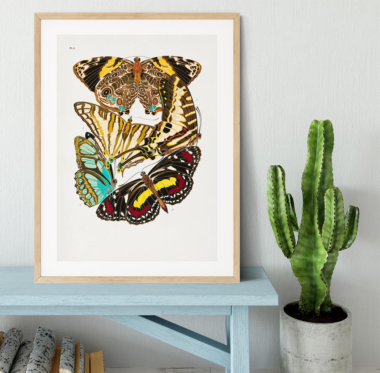 Butterflies Part 5 Framed Print - Canvas Art Rocks - 3