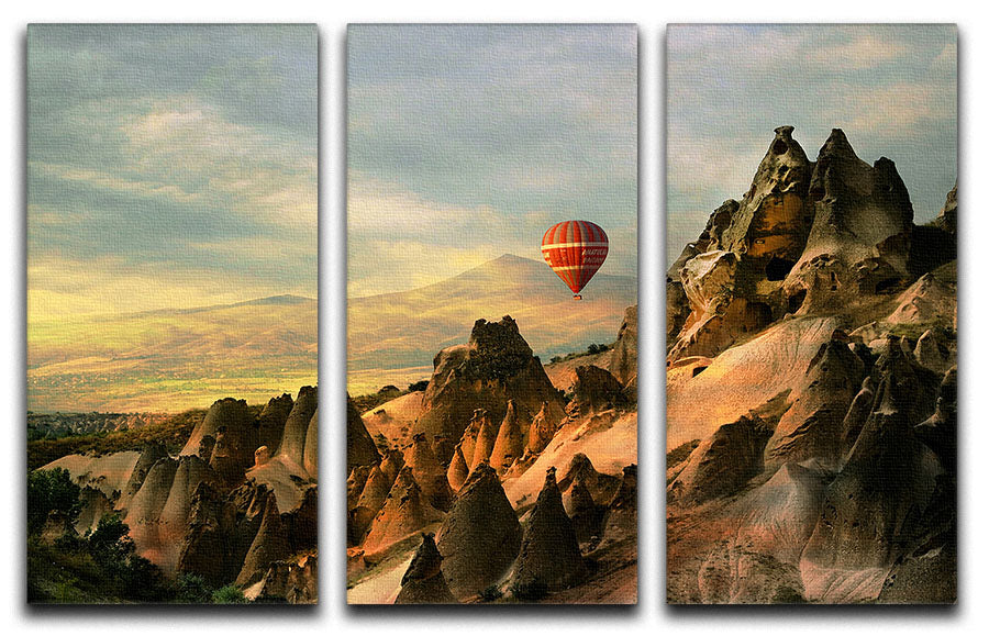 Cappadocia 3 Split Panel Canvas Print - 1x - 1