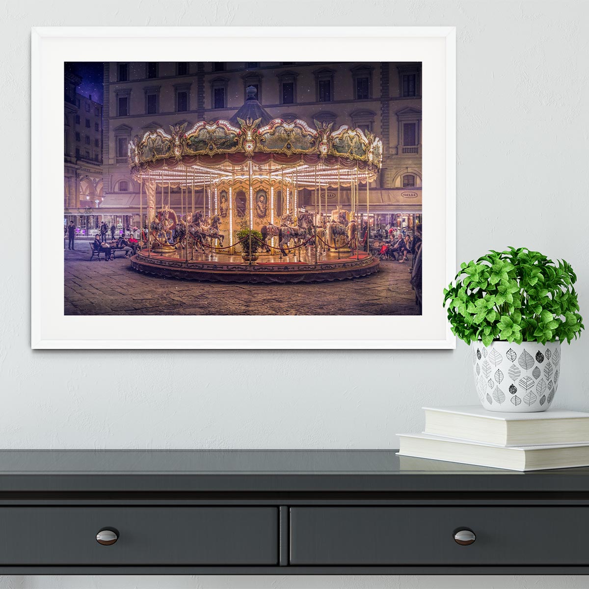 Carousel Framed Print - 1x - 5