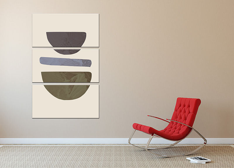 Cereal Bowl 3 Split Panel Canvas Print - 1x - 2