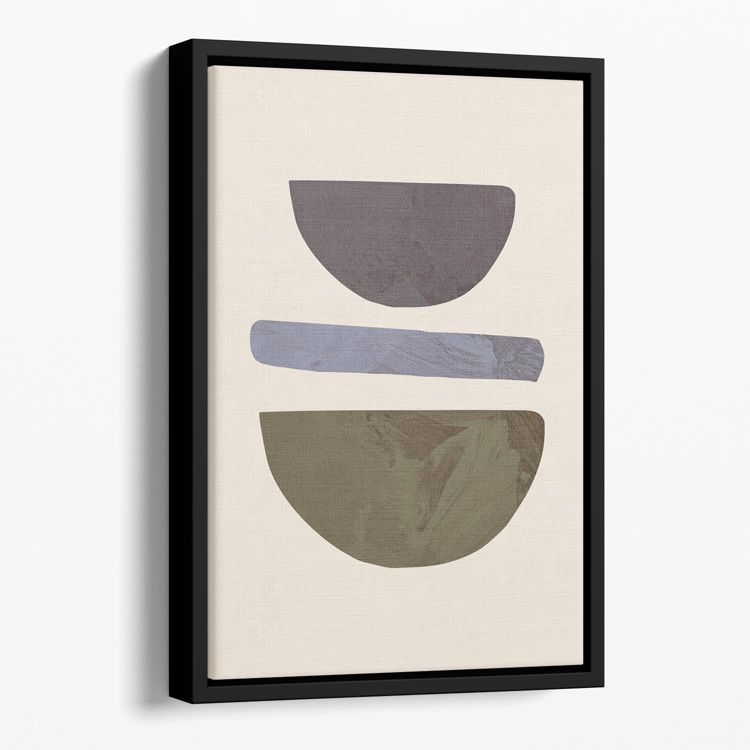 Cereal Bowl Floating Framed Canvas - 1x - 1