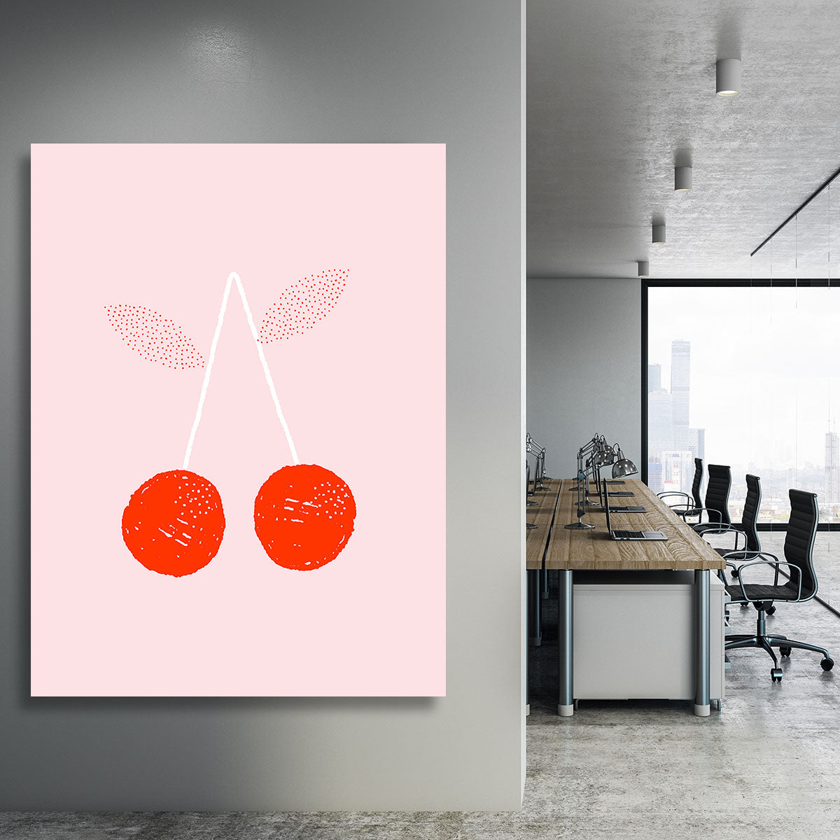 Cherries Canvas Print or Poster - Canvas Art Rocks - 3