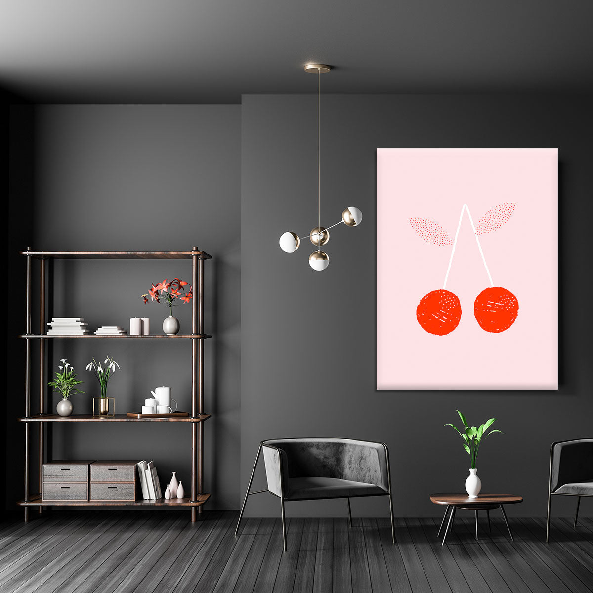 Cherries Canvas Print or Poster - Canvas Art Rocks - 5