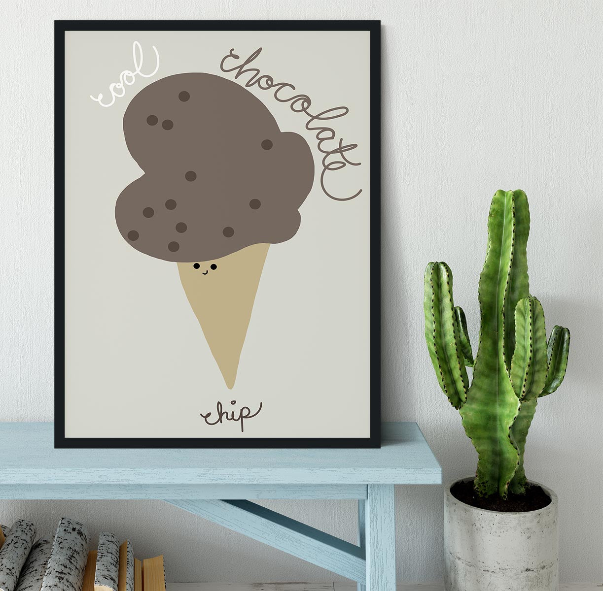 Chocolate Chip Framed Print - 1x - 2