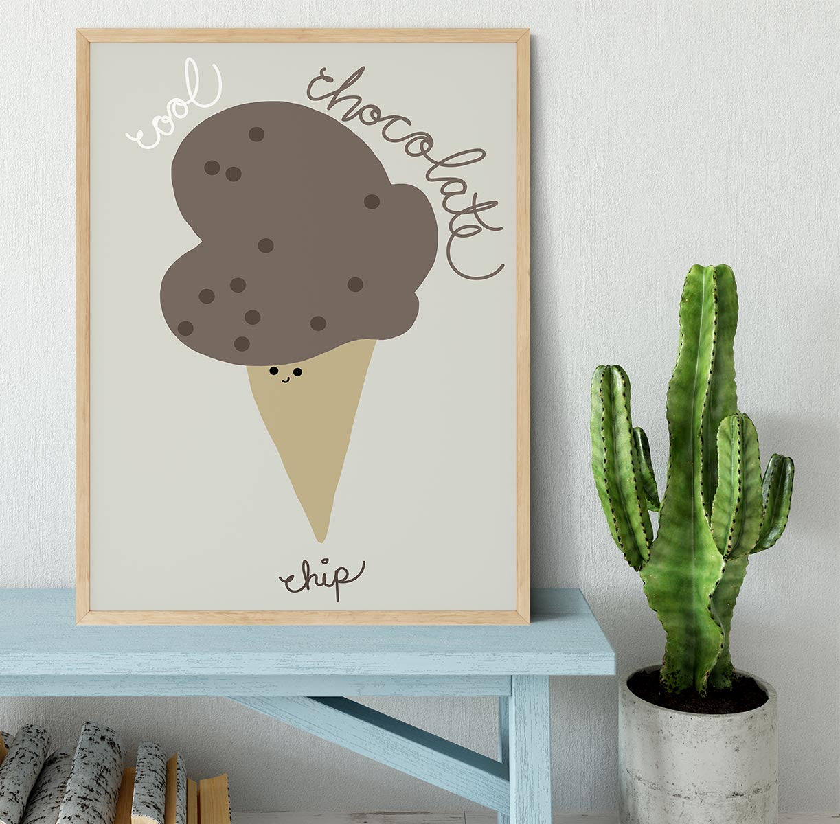 Chocolate Chip Framed Print - 1x - 4