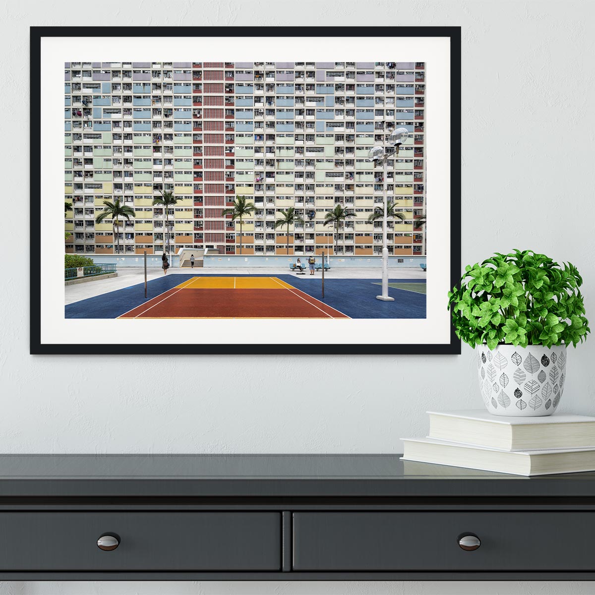 Choi Hung Estate Framed Print - 1x - 1