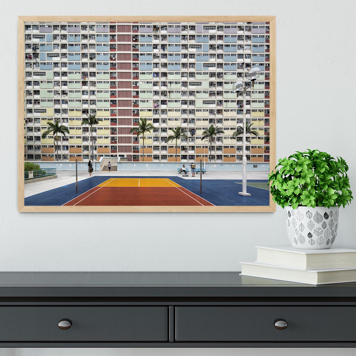 Choi Hung Estate Framed Print - 1x - 4