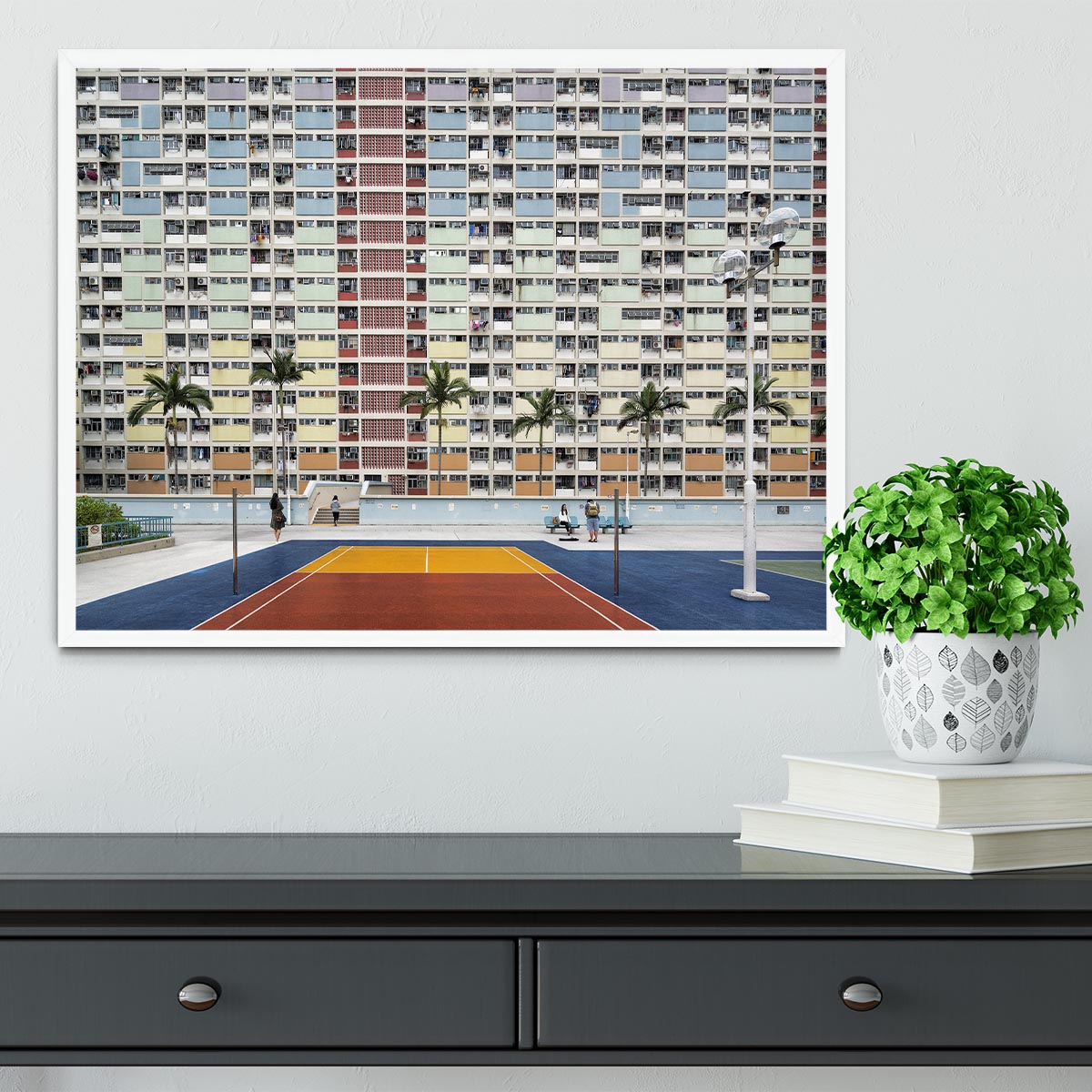 Choi Hung Estate Framed Print - 1x -6