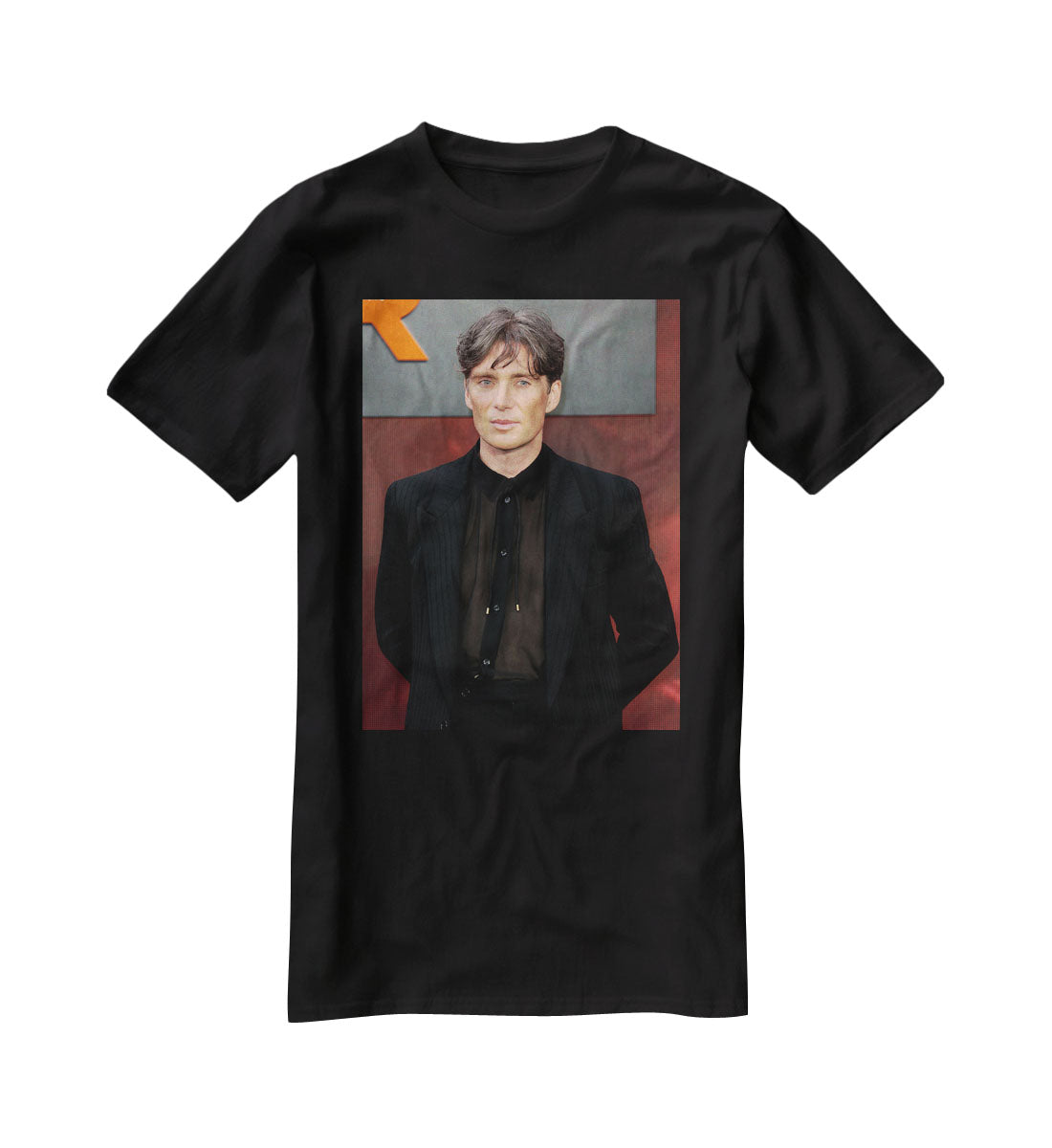 Cillian Murphy at the Oppenheimer Premiere T-Shirt - Canvas Art Rocks - 1