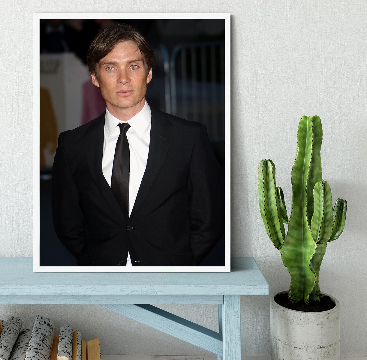 Cillian Murphy in 2016 Framed Print - Canvas Art Rocks -6