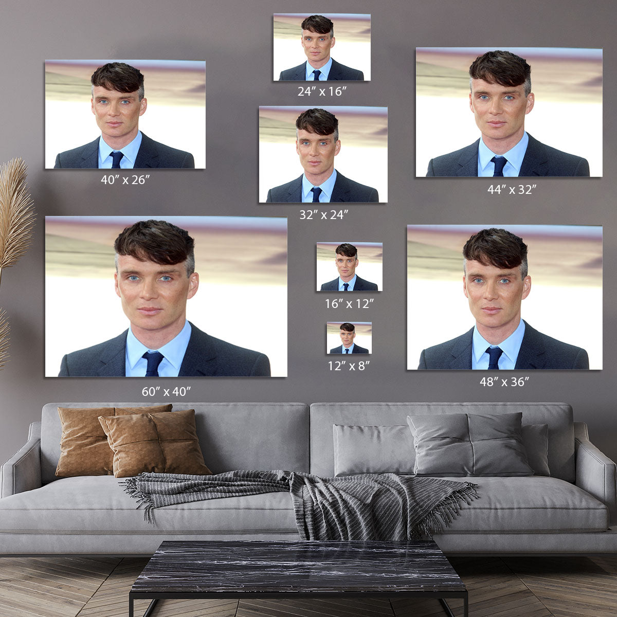 Cillian Murphy in 2017 Canvas Print or Poster - Canvas Art Rocks - 7