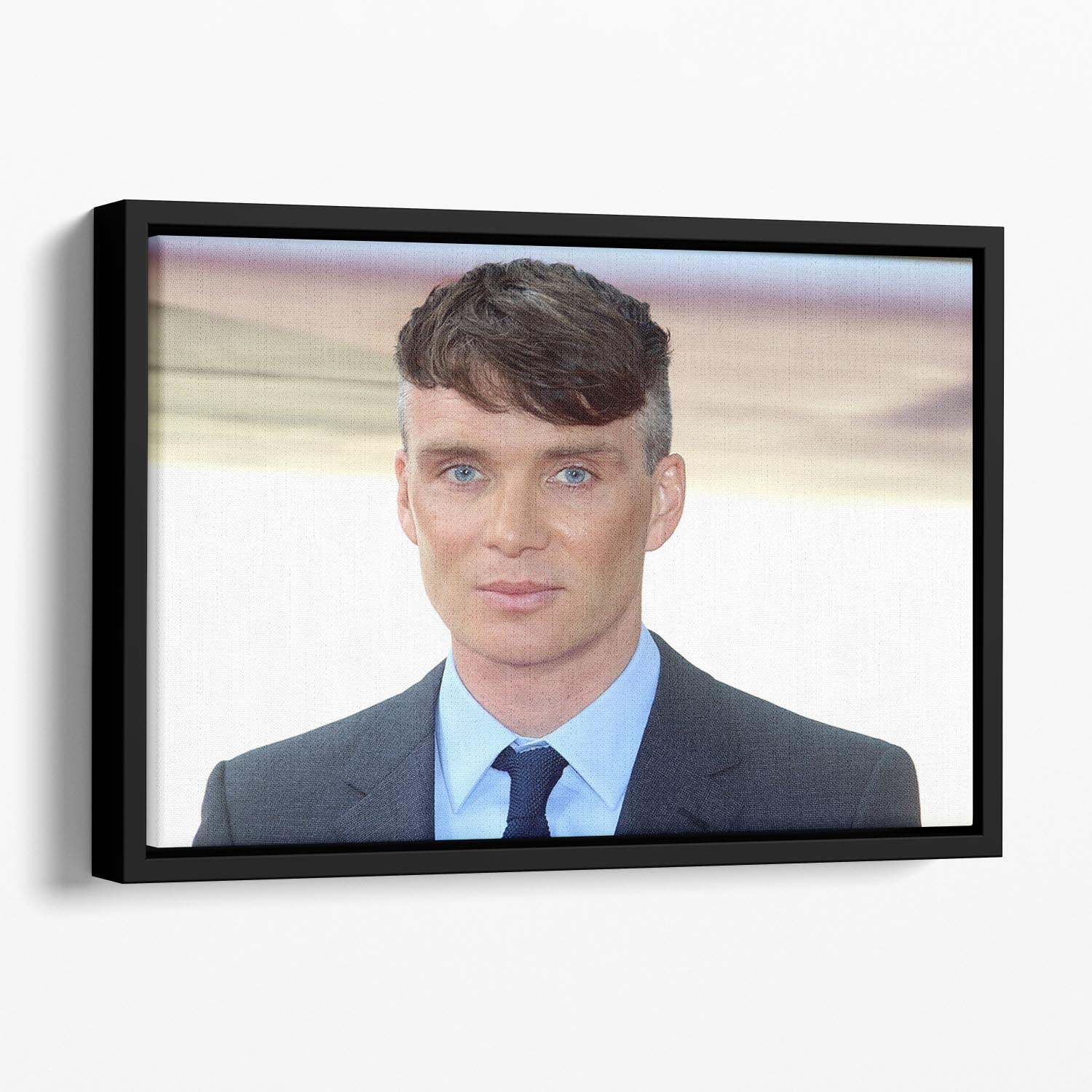 Cillian Murphy in 2017 Floating Framed Canvas - Canvas Art Rocks - 1