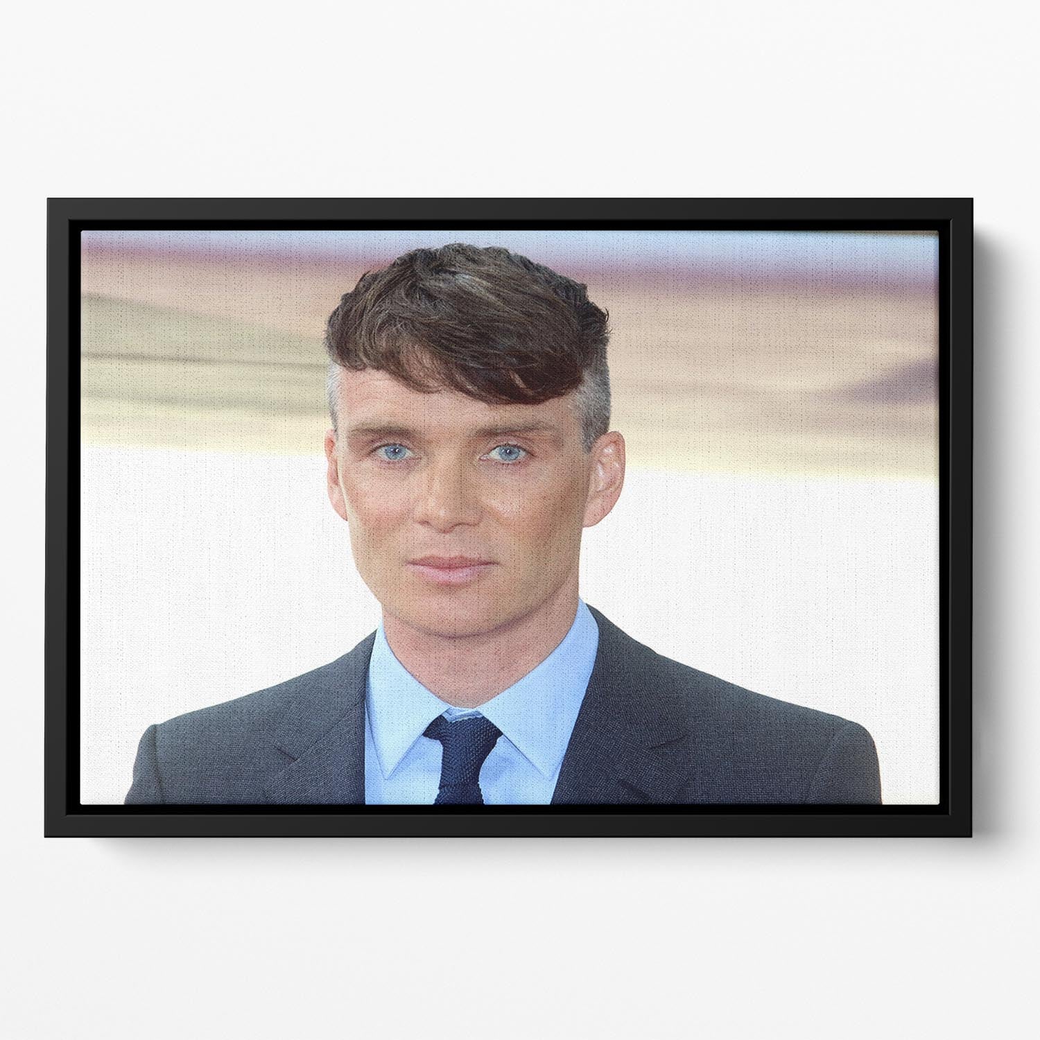 Cillian Murphy in 2017 Floating Framed Canvas - Canvas Art Rocks - 2