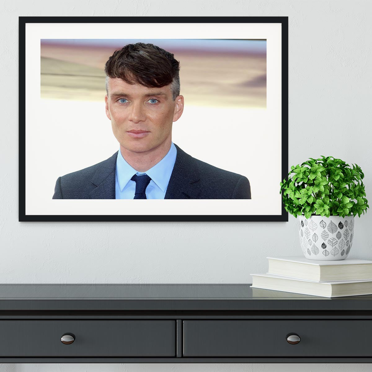 Cillian Murphy in 2017 Framed Print - Canvas Art Rocks - 1