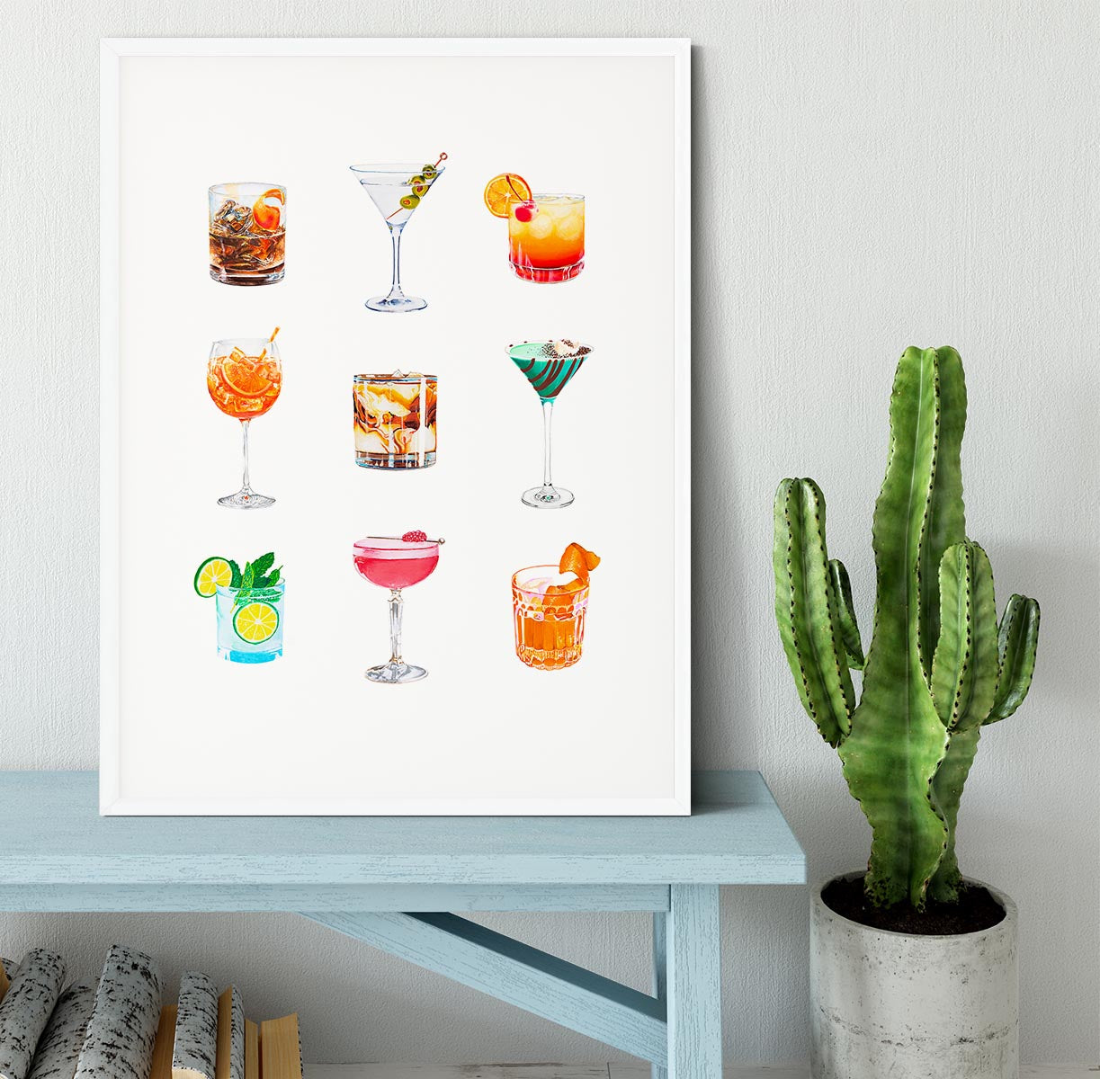 Cocktail Series Framed Print - Canvas Art Rocks - 5