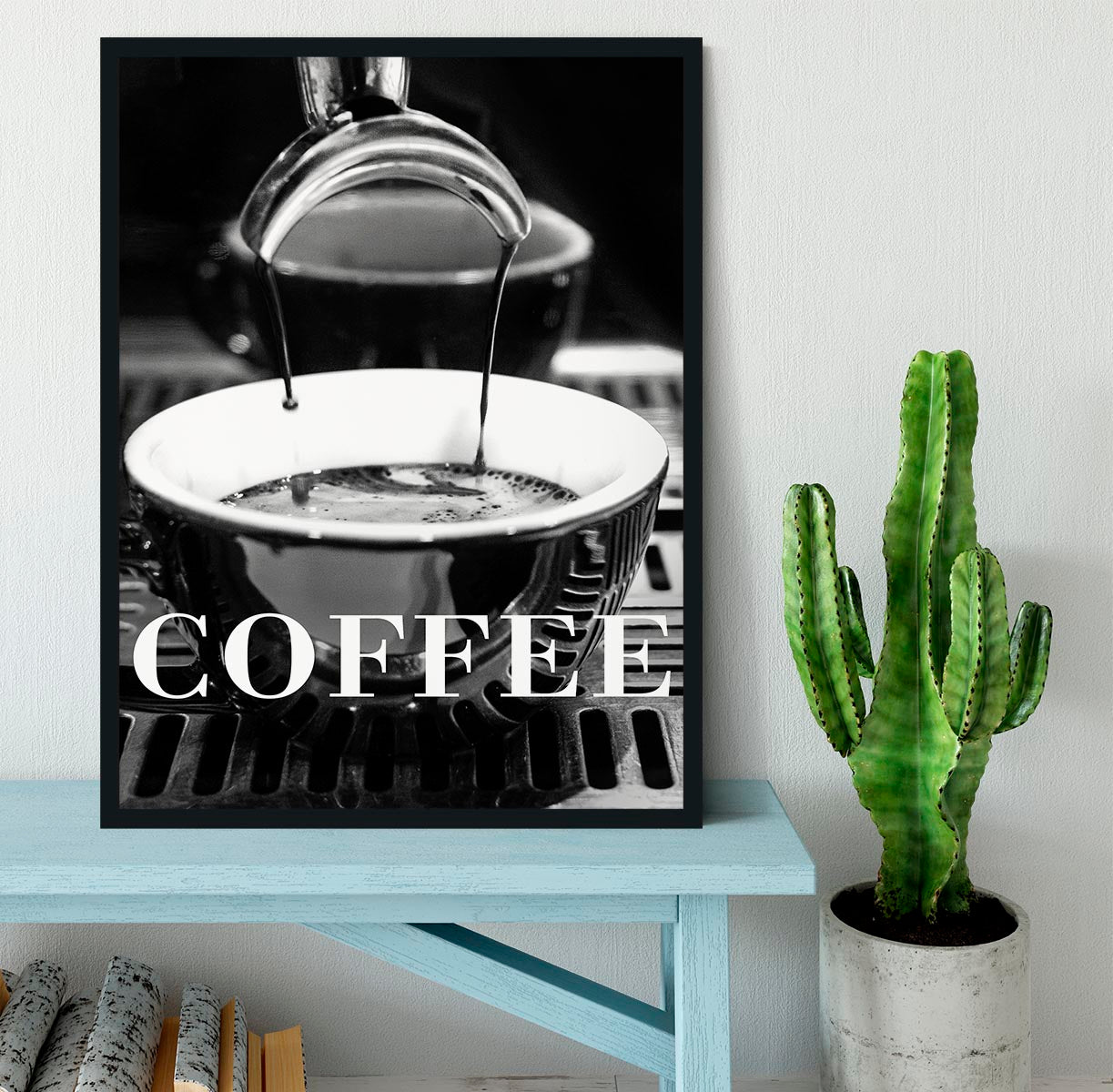 Coffee Documentary Framed Print - Canvas Art Rocks - 2