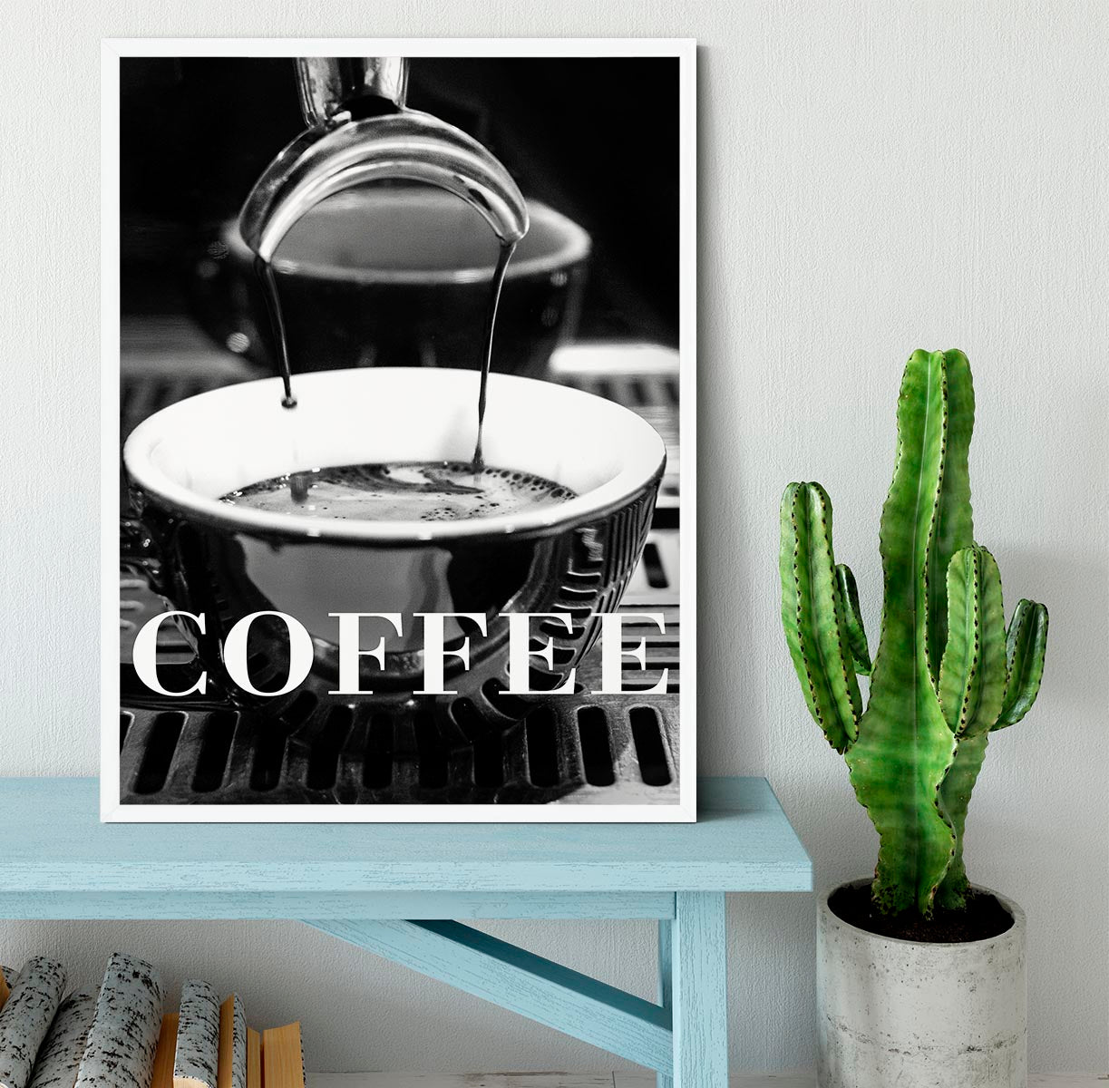 Coffee Documentary Framed Print - Canvas Art Rocks -6