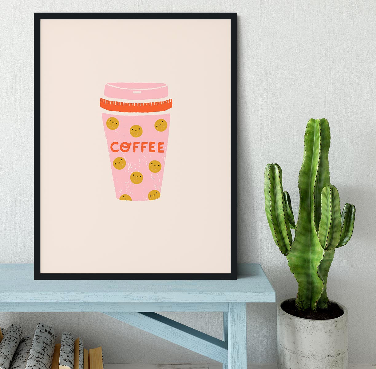 Coffee Framed Print - Canvas Art Rocks - 2